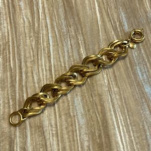 J Crew Gold Chunky Bracelet